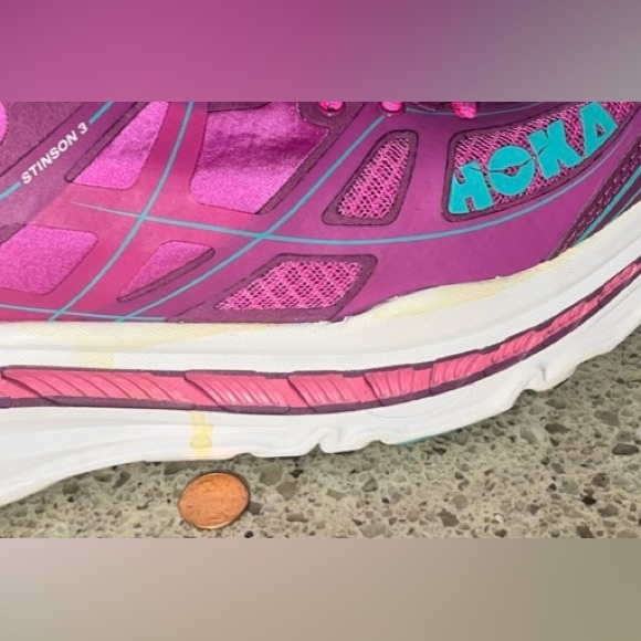 HOKA One One Stinson 3 Athletic shoe size 11 EUC - Picture 11 of 12